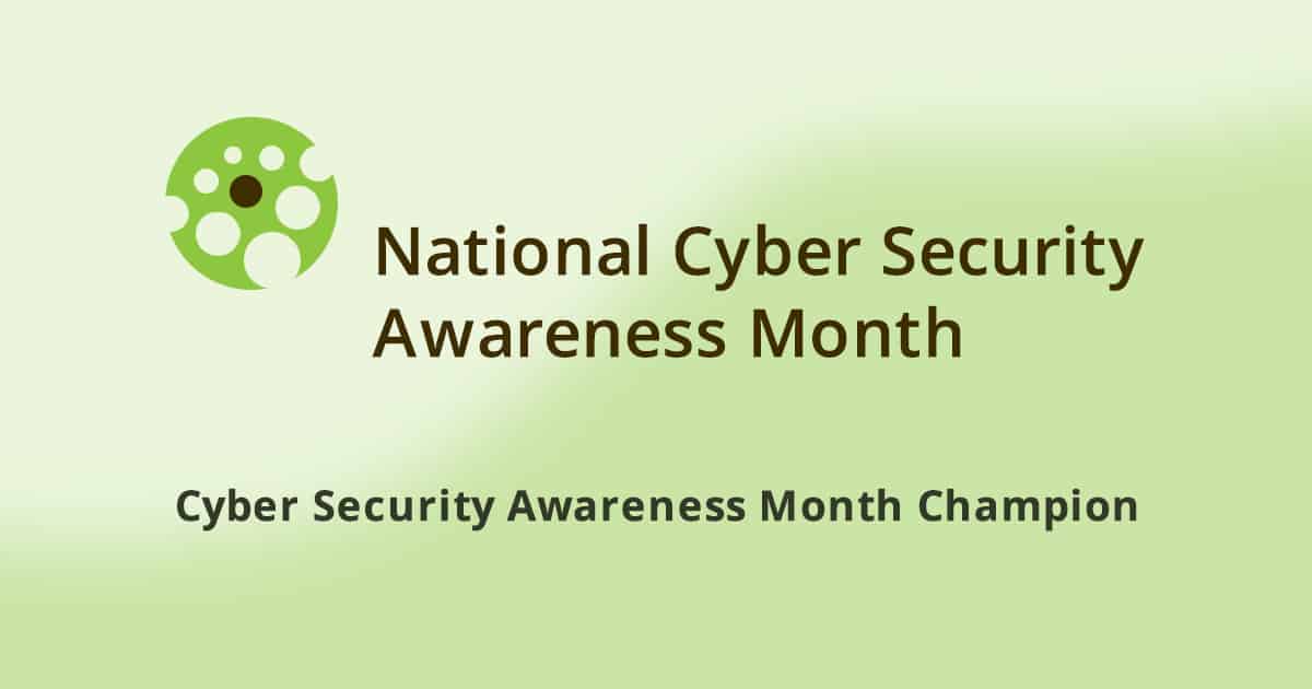 Sath is the Cybersecurity Champion