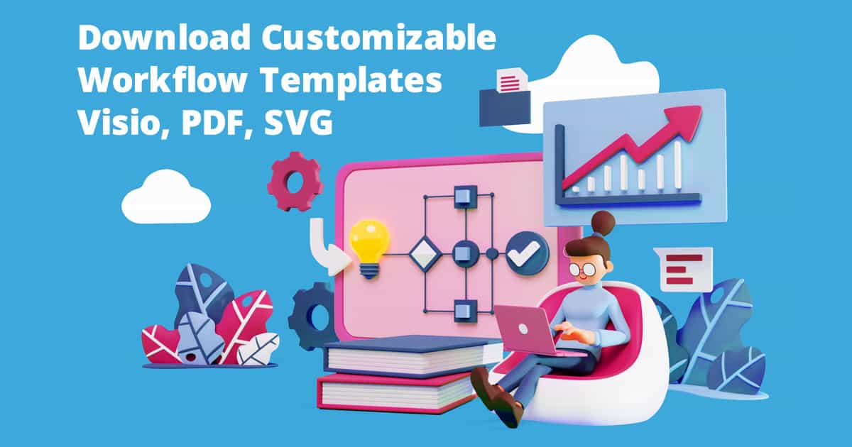 Steal Our Best Workflow Templates, Download And Edit As Visio, SVG, Or PDF