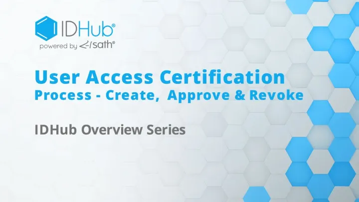 Create an Access Review Certification - Video