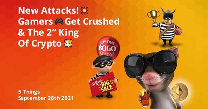 New Attacks 💥 Gamers Get Crushed 🎮 & The 2″ King Of Crypto 🐹